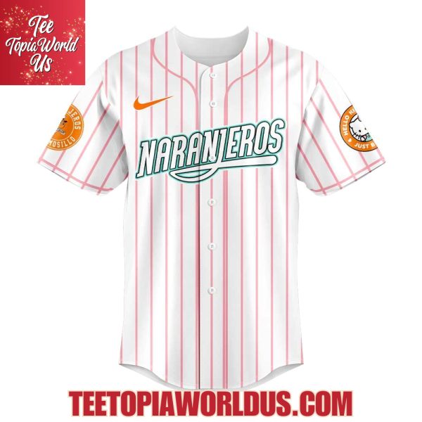 Naranjeros de Hermosillo x Hello Kitty 2025 Jersey