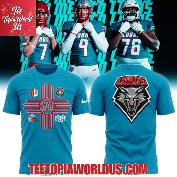 New Mexico Lobos Football 2025 Collection T-Shirt, Hoodie