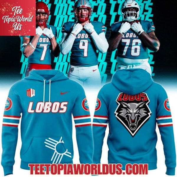 New Mexico Lobos Football 2025 Collection T-Shirt, Hoodie