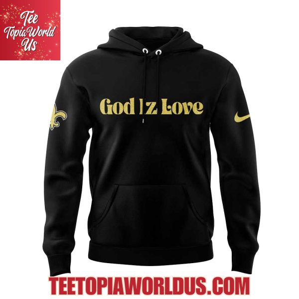 New Orleans Saints God Iz Love Hoodie