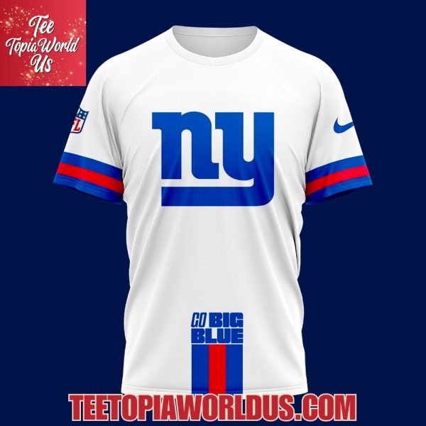 New York Giants Vintage White 2025 T-Shirt