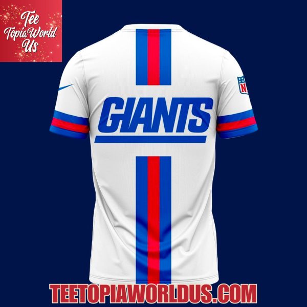 New York Giants Vintage White 2025 T-Shirt