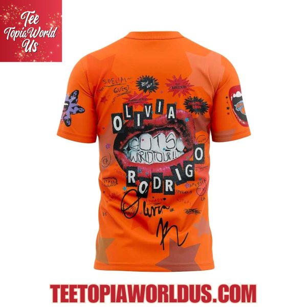 New York Knicks x Olivia Rodrigo GUTS World Tour 2025 T-Shirt, Hoodie