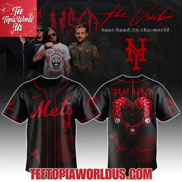 New York Mets x The Used Best Band In The World Jersey