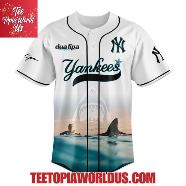 New York Yankees x dua lipa radical optimism Tour 2025 Jersey