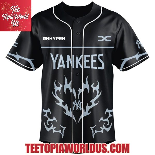 New York Yankees x Enhypen Walk The Line Tour 2025 Jersey