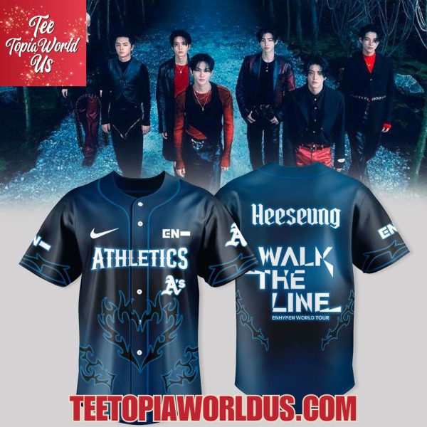Oakland Athletics x ENHYPEN Walk The Line Jersey