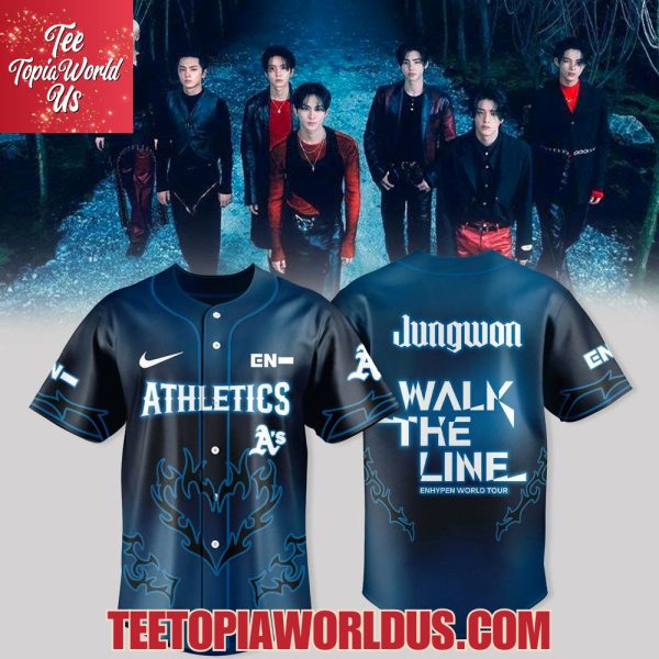 Oakland Athletics x ENHYPEN Walk The Line Jersey