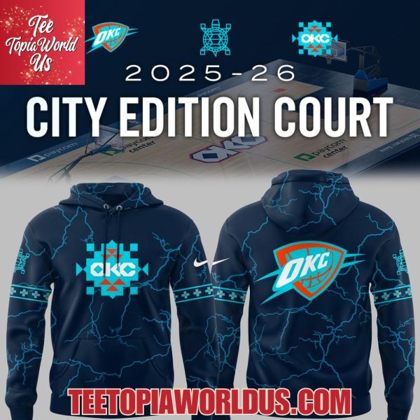 Oklahoma City Thunder New City Edition 25′ Hoodie