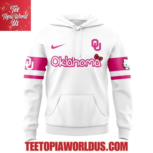 Oklahoma Sooners Hello Kitty 2025 Hoodie