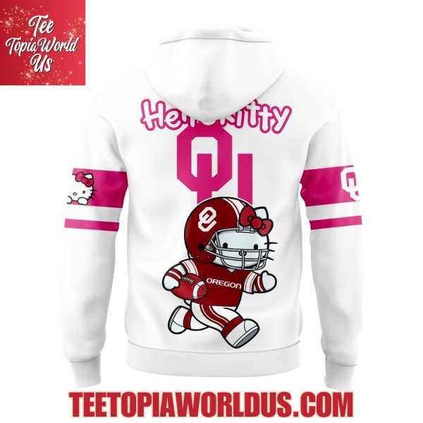 Oklahoma Sooners Hello Kitty 2025 Hoodie