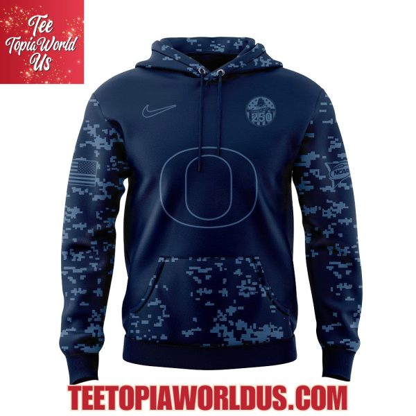 Oregon Ducks Navy 250th Celebration Hoodie