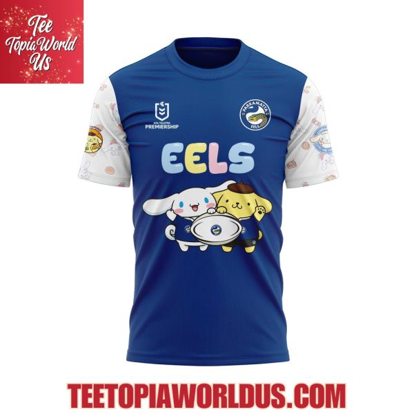 Parramatta Eels Cinnamoroll and Pompompurin T-Shirt, Hoodie