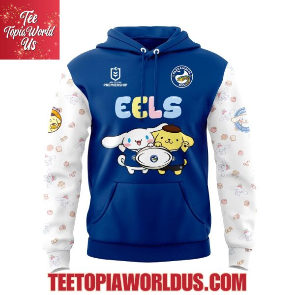 Parramatta Eels Cinnamoroll and Pompompurin T-Shirt, Hoodie