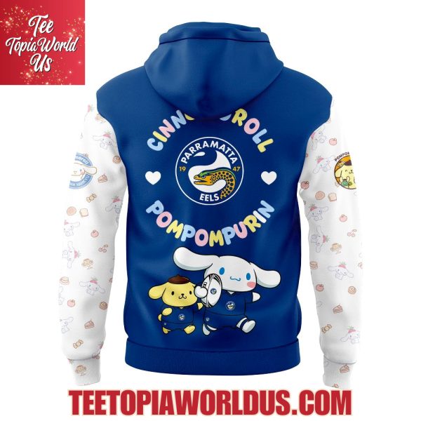 Parramatta Eels Cinnamoroll and Pompompurin T-Shirt, Hoodie