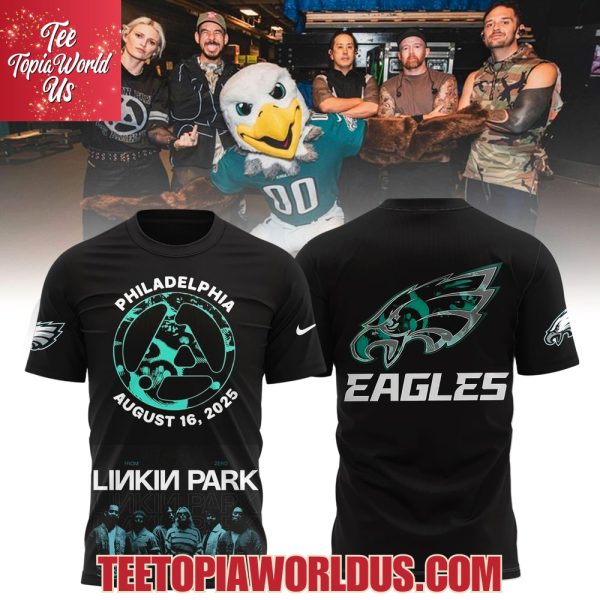 Philadelphia Eagles x Linkin Park From Zero World Tour T-Shirt, Hoodie