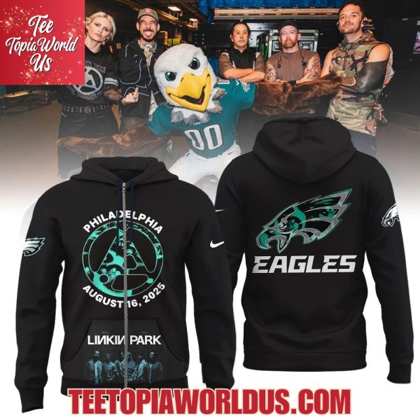 Philadelphia Eagles x Linkin Park From Zero World Tour T-Shirt, Hoodie