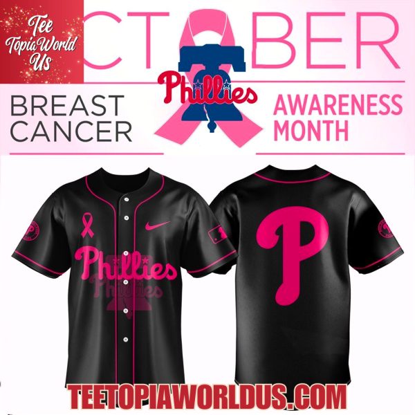 Philadelphia Phillies x Breast Cancer Awareness Month Jersey