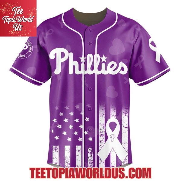 Philadelphia Phillies x Domestic Violence Awareness Month 2025 Jersey