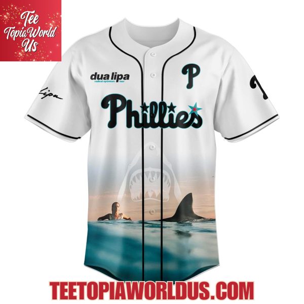 Philadelphia Phillies x dua lipa radical optimism Tour 2025 Jersey