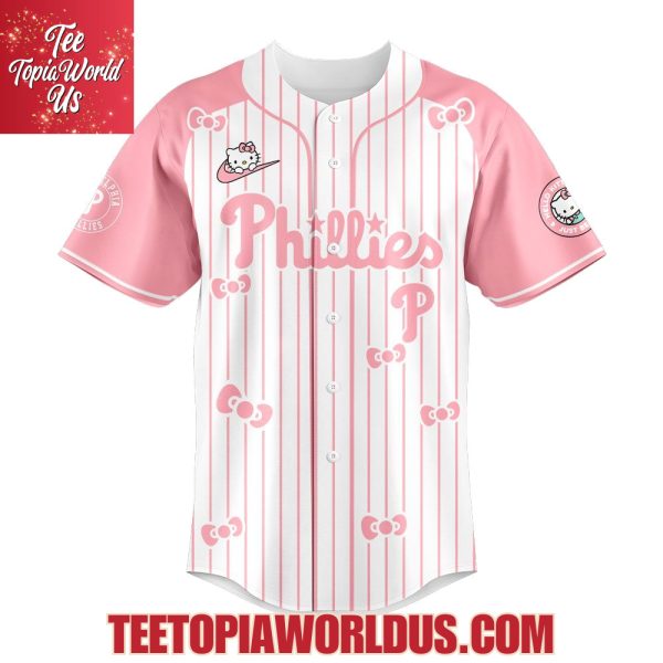Philadelphia Phillies x Hello Kitty 2025 Jersey