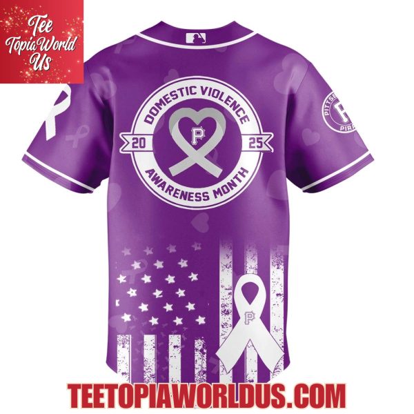 Pittsburgh Pirates x Domestic Violence Awareness Month 2025 Jersey