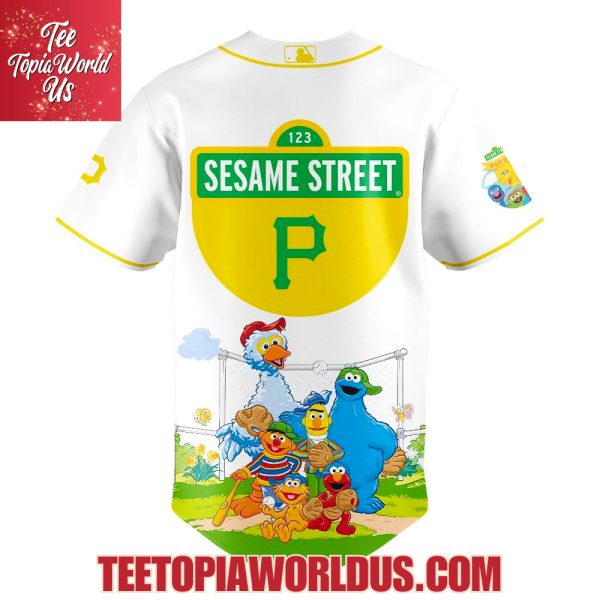 Pittsburgh Pirates x Sesame Street Night Jersey