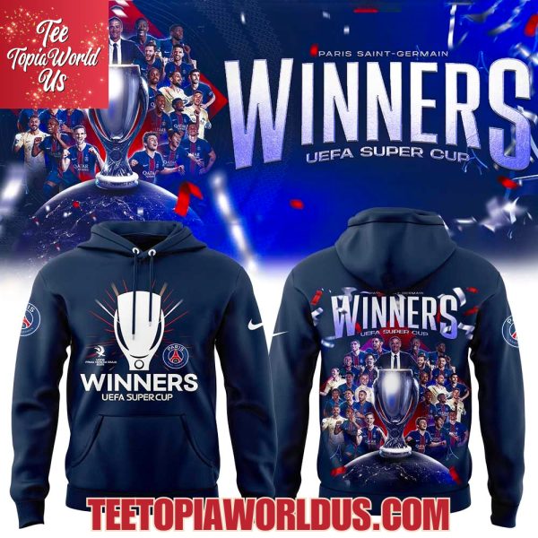 PSG UEFA Super Cup Winners 2025 T-Shirt, Hoodie