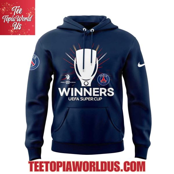 PSG UEFA Super Cup Winners 2025 T-Shirt, Hoodie