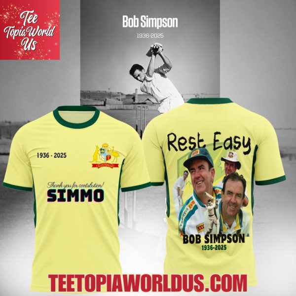 Rest Easy, Bob Simpson 1936-2025 T-Shirt