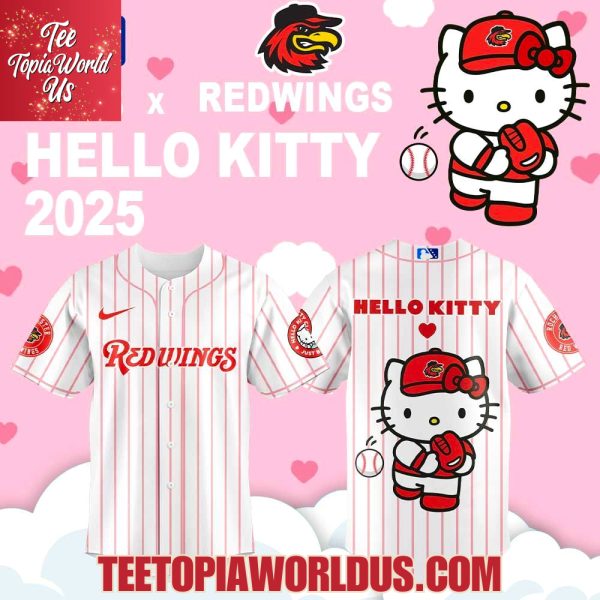 Rochester Red Wings x Hello Kitty 2025 Jersey