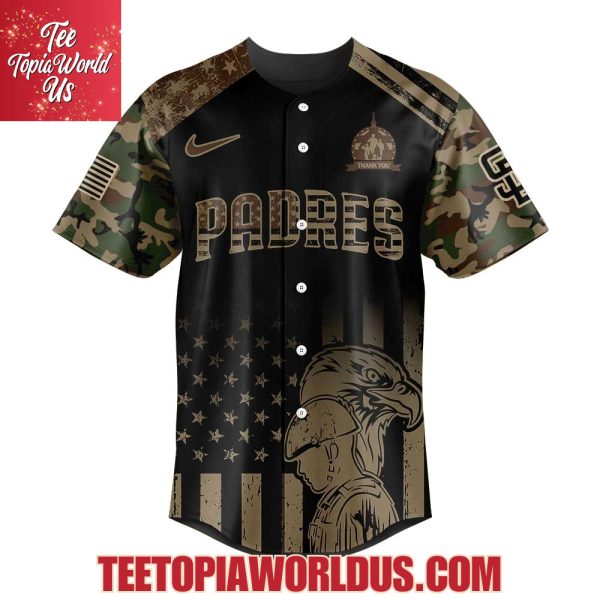 San Diego Padres Celebrating Military Appreciation 2025 Jersey