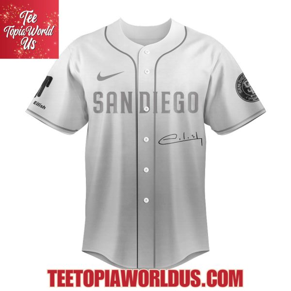 San Diego Padres x Billie Eilish – Hit Me Hard And Soft Signature Jersey
