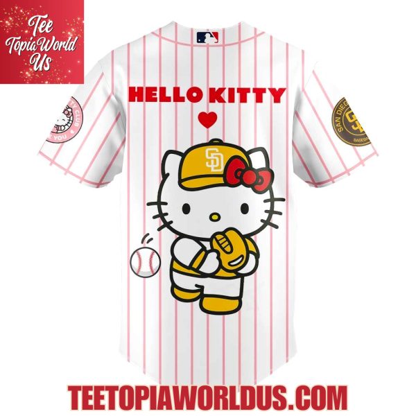 San Diego Padres x Hello Kitty 2025 Baseball Jersey