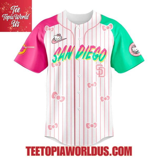 San Diego Padres x Hello Kitty 2025 Jersey