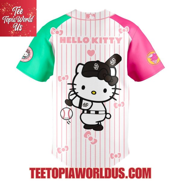 San Diego Padres x Hello Kitty 2025 Jersey