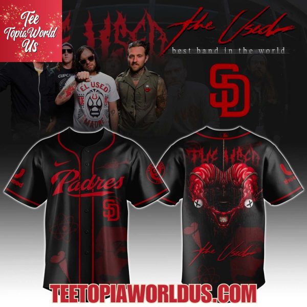 San Diego Padres x The Used Best Band In The World Jersey
