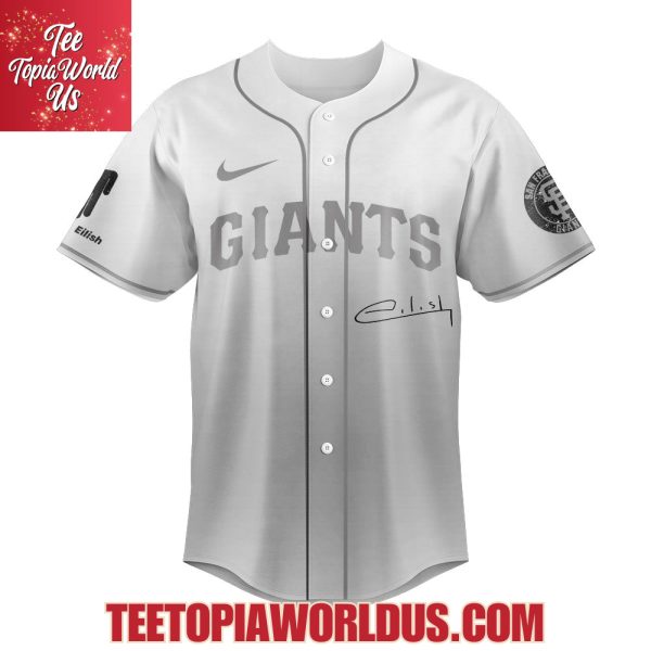 San Francisco Giants x Billie Eilish – Hit Me Hard And Soft Signature Jersey