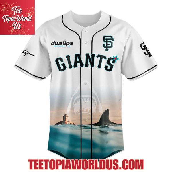 San Francisco Giants x dua lipa radical optimism Tour 2025 Jersey