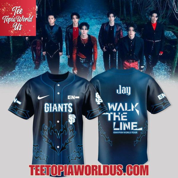 San Francisco Giants x ENHYPEN Walk The Line Jersey