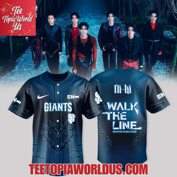 San Francisco Giants x ENHYPEN Walk The Line Jersey