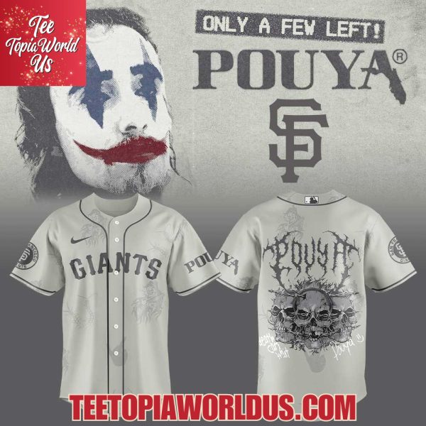 San Francisco Giants x Pouya Only A Few Left Tour Jersey