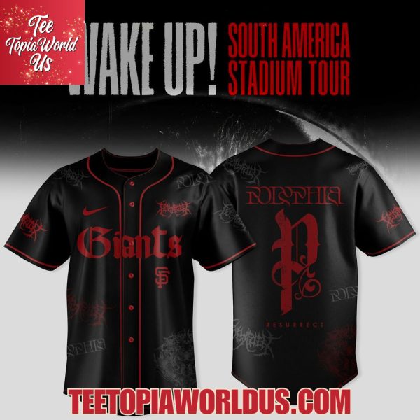San Francisco Giants x System of a Down – Wake Up! Tour 2025 Jersey