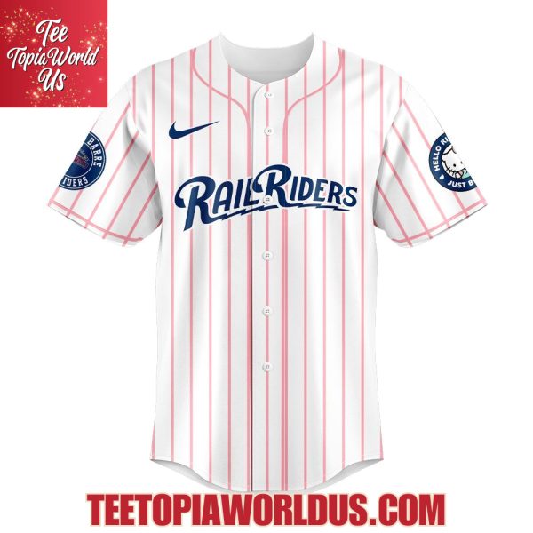 Scranton/Wilkes-Barre RailRiders x Hello Kitty 2025 Jersey