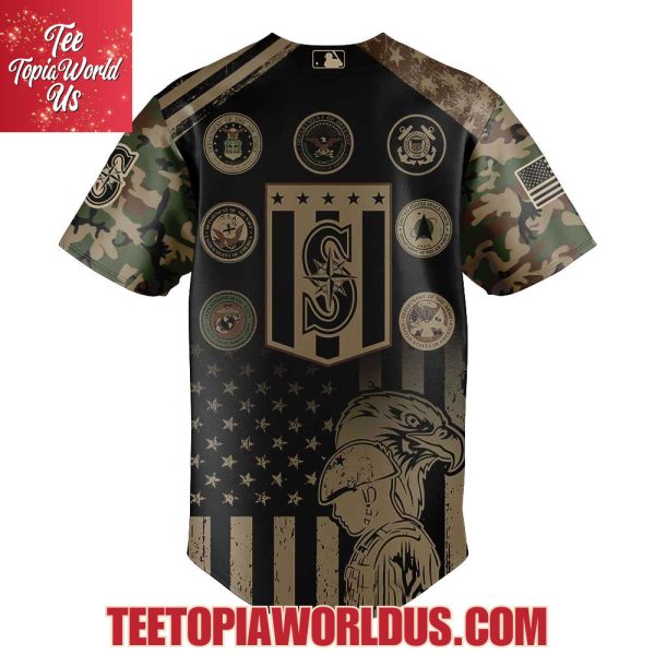 Seattle Mariners Celebrating Military Appreciation 2025 Jersey