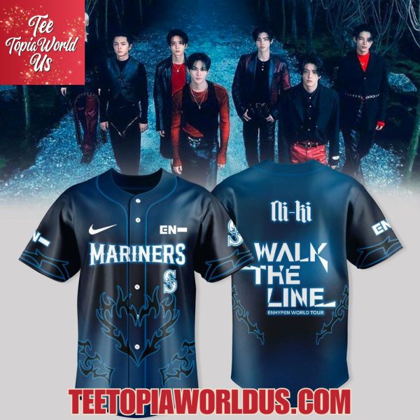 Seattle Mariners x ENHYPEN Walk The Line Jersey