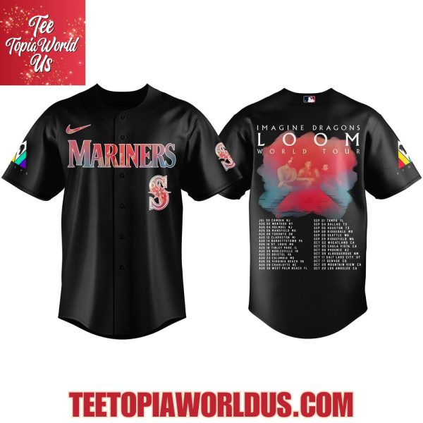 Seattle Mariners x Imagine Dragons Loom Tour 2025 Baseball Jersey