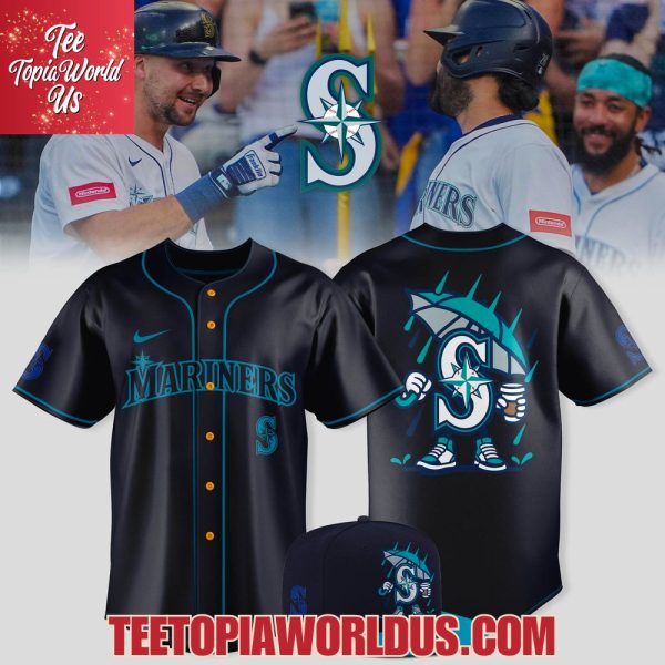 Seattle Mariners x NewEra Cartoon collections 2025 Jersey