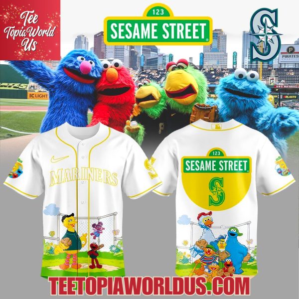 Seattle Mariners x Sesame Street Night Jersey