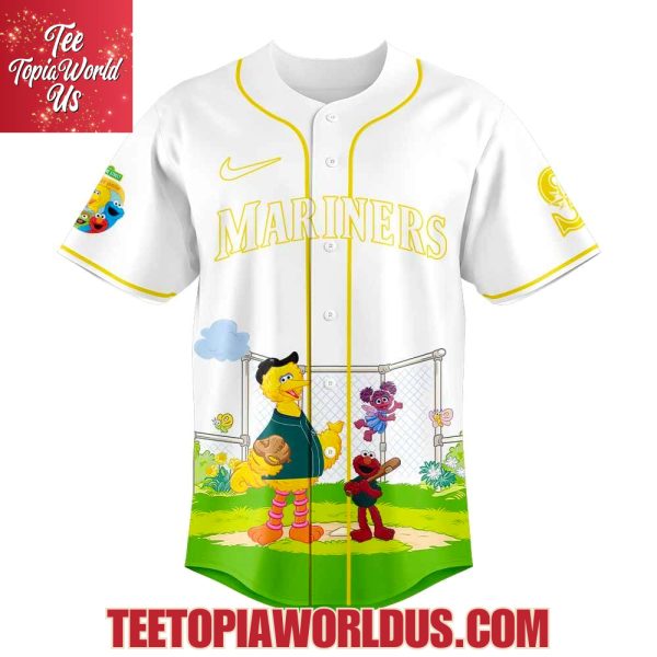 Seattle Mariners x Sesame Street Night Jersey
